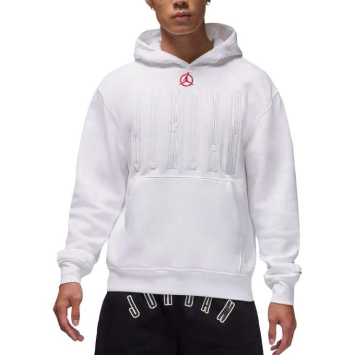Jordan Jordan Sweatshirts Men's White Hooded Moderate Other