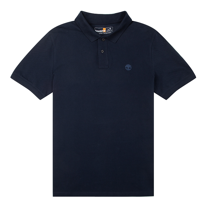 Timberland SS25 Polo Shirt Men's Sea Blue