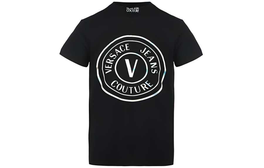VERSACE JEANS COUTURE SS22 T Shirt Men's Black