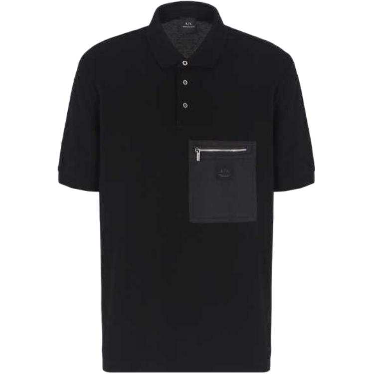 ARMANI EXCHANGE ARMANI EXCHANGEAE FW24 Polo Shirt Men's Black