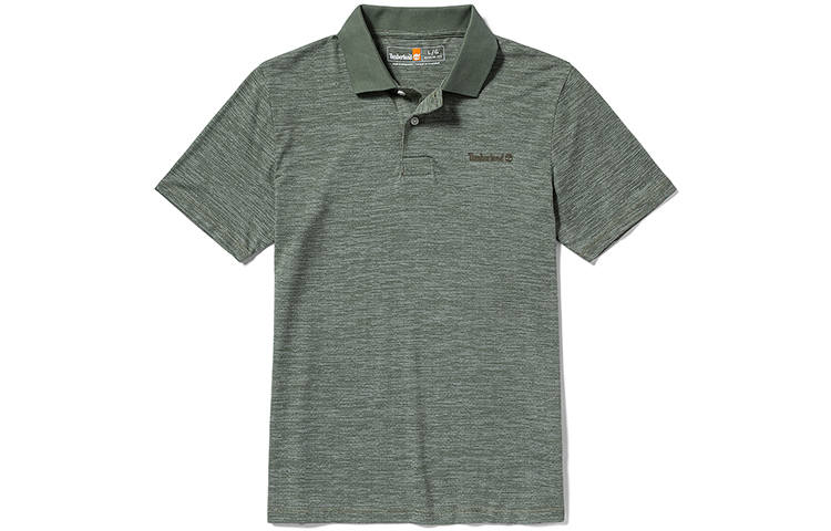 Timberland Polo Shirts Men's Earth Tone Polo Collar Moderate Straight Fit