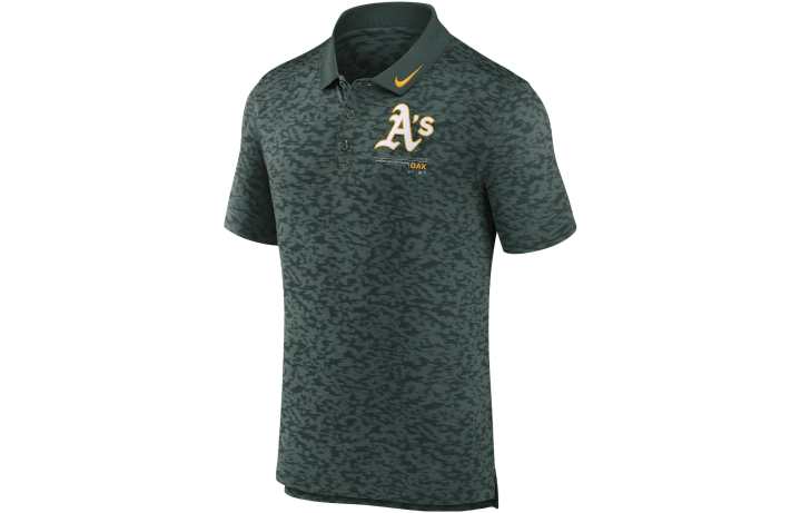 Nike Nike Polo Shirts Men's Army Green Polo Collar Moderate Straight Fit