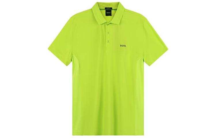 HUGO BOSS Polo Shirt Men's Neon Green