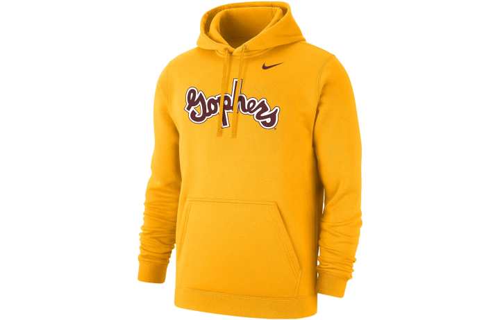 Nike Nike Sweatshirts Men's Yellow Hooded Moderate Regular