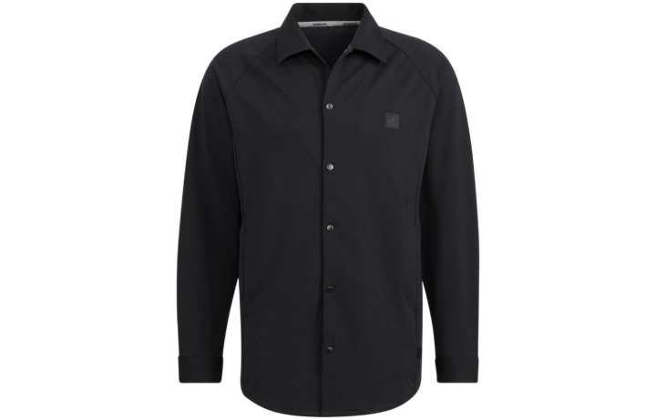 Adidas Adidas Shirts Men's Black Lapel Moderate