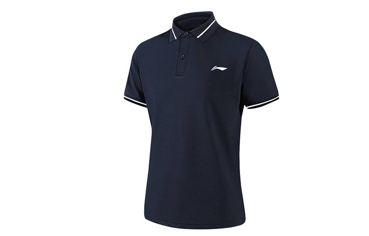 Li-Ning Li Ning Polo Shirt Men's Navy Blue