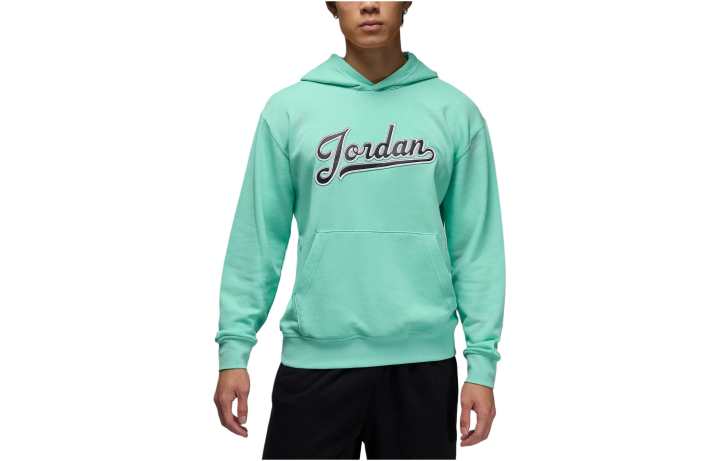 Jordan Jordan Flight MVP Sweatshirts Men's Green Hooded Moderate Other