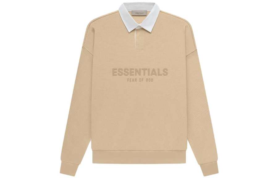 Fear Of God Essentials Waffle Henley Rugby