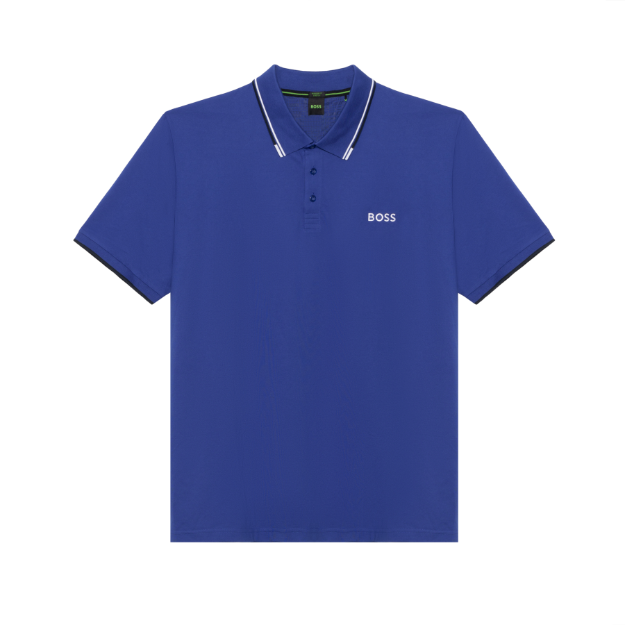 HUGO BOSS Polo Shirt Men's Blue