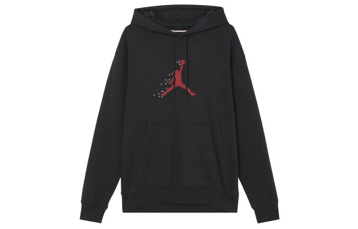 Jordan Jordan Sweatshirts Men's Black Hooded Non Detachable Moderate Regular