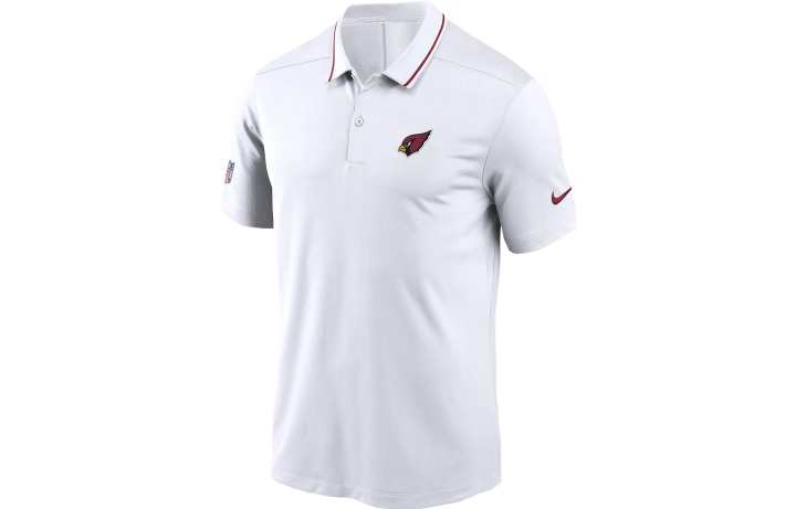 Nike Nike Polo Shirts Men's White Polo Collar Moderate Straight Fit