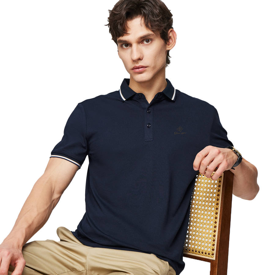 Hodo Polo Shirts Men's Polo Collar Moderate Straight Fit