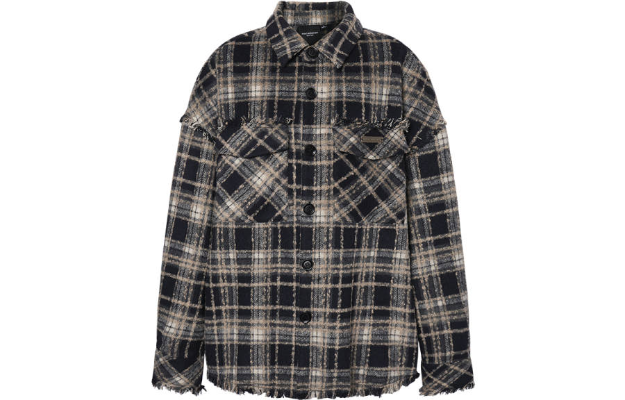 ROCAWEAR Shirts Unisex Stand Collar Moderate Shirt