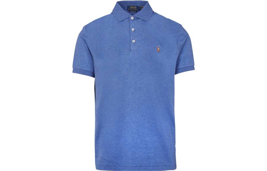 Polo Ralph Lauren SS23 Polo Shirt Custom Slim Fit Men's Blue