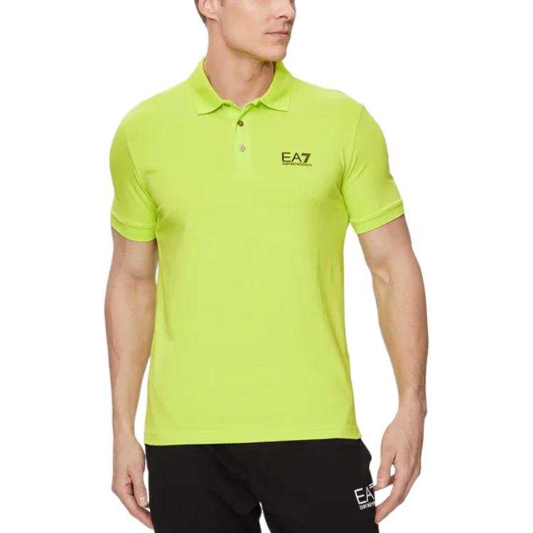 EMPORIO ARMANI EA7 Polo Shirt Men's Green