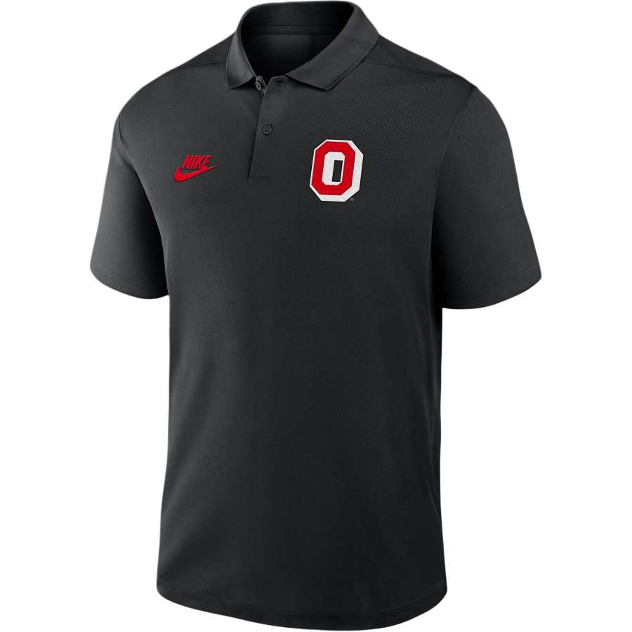Nike Nike Ohio State Buckeyes Primetime Victory Legacy Vault Logo Men's Nike Dri FIT College Polo