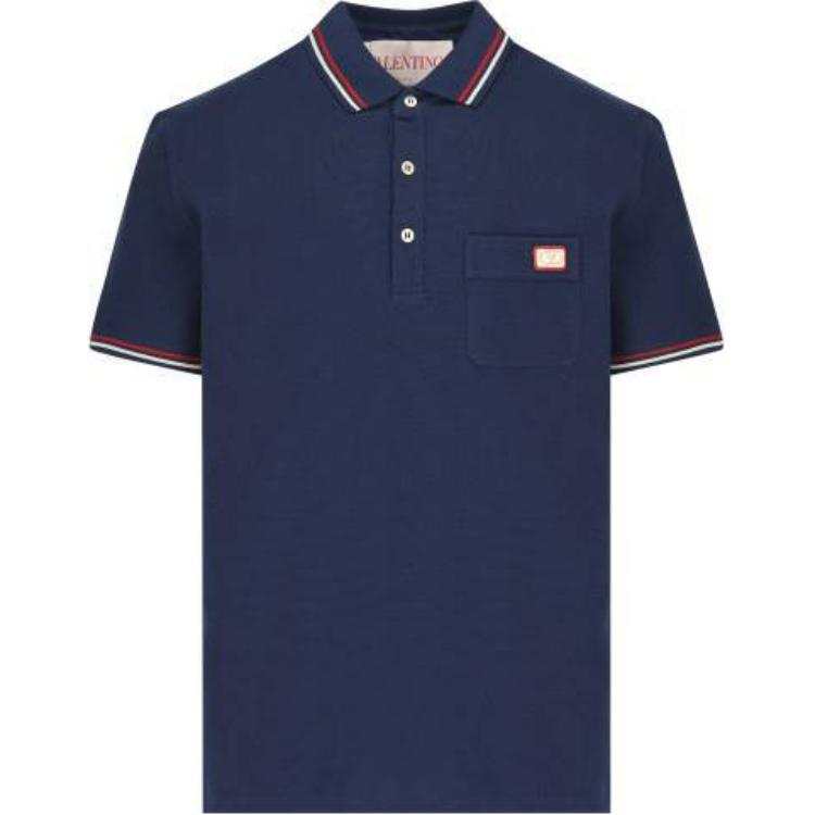 Valentino Polo Shirt Men's Blue
