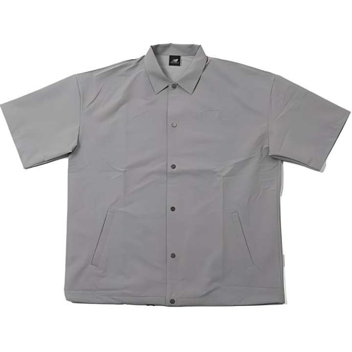 New Balance New Balance Shirts Men's Gray Lapel Moderate Other