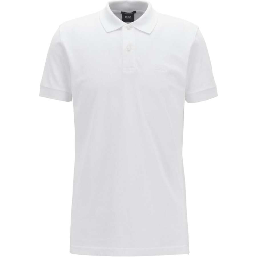 HUGO BOSS Polo Shirt Men's White