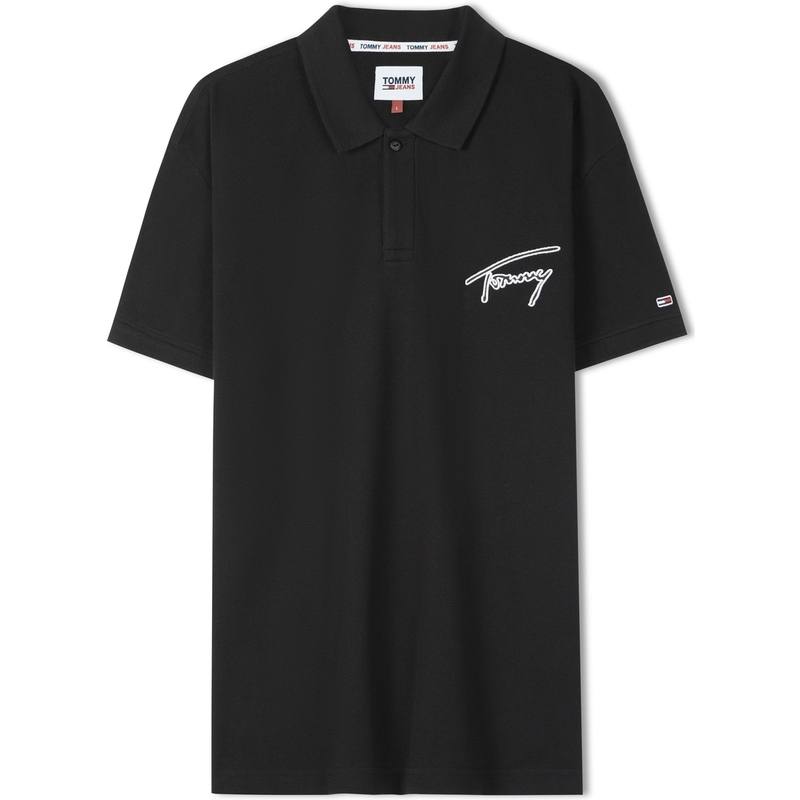 Tommy Hilfiger Polo Shirt Men's Black
