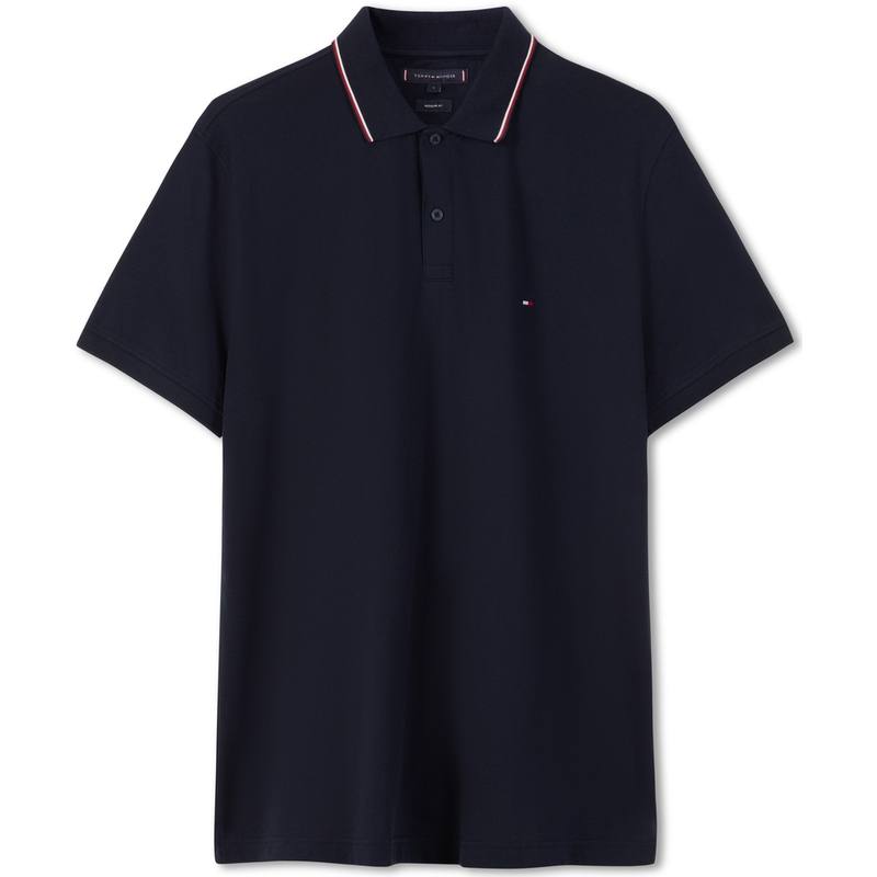 Tommy Hilfiger Polo Shirts Men's Polo Collar Moderate Straight Fit