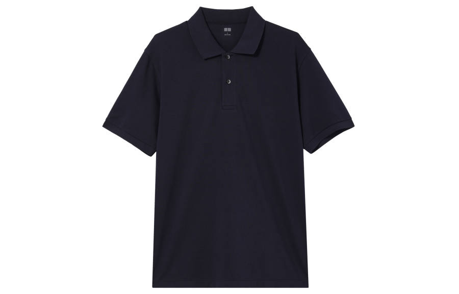 UNIQLO Polo Shirt Unisex Navy Blue