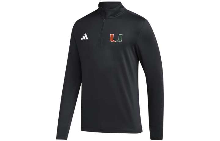 Adidas Adidas Miami Long Sleeve Sweatshirt Men's Black