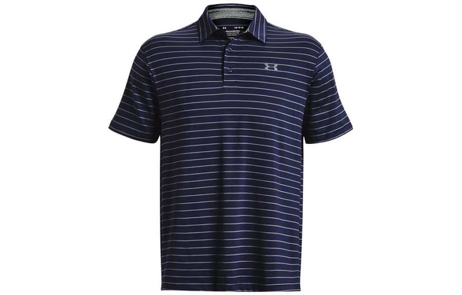 Under Armour Polo Shirts Men's Midnight Dark Blue Polo Collar Moderate Other