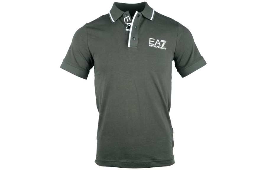 EMPORIO ARMANI EA7 Polo Shirt Men's Gray