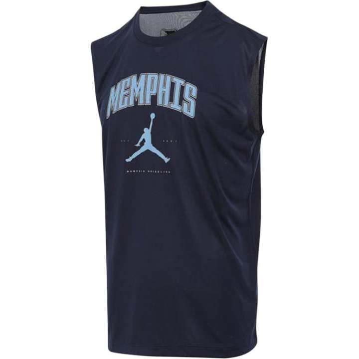 Jordan Jordan Memphis Grizzlies Tank Top Men's Navy Blue
