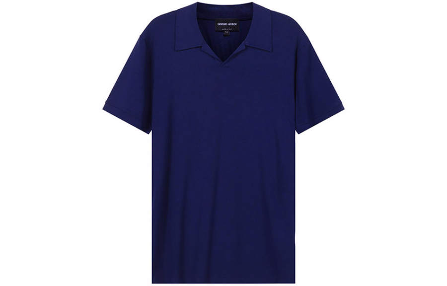 GIORGIO ARMANI Emporio Armani Asv Stretch Viscose Jersey Short sleeved Polo Shirt