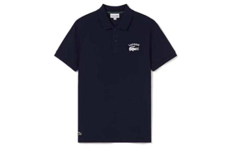 LACOSTE Polo Shirts Men's Navy Blue 166 Polo Collar Moderate Other