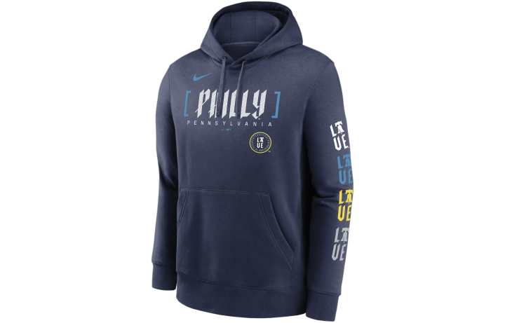 Nike Nike MLB Collaboration Philadelphia Phillies City Connect Club Sweatshirt Men's Marine Blue