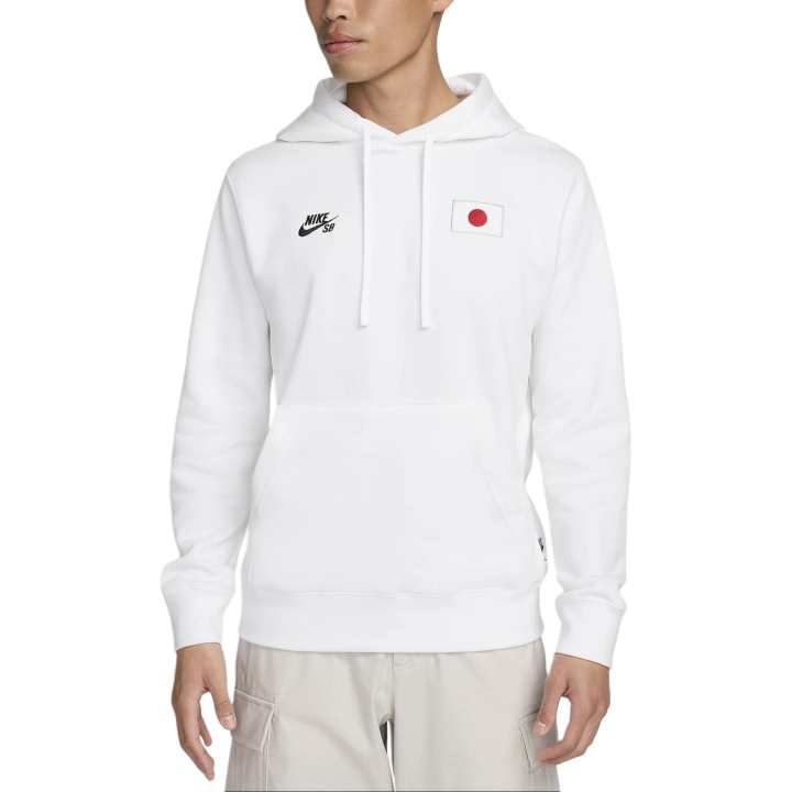 Nike Nike Sweatshirts Men's White Hooded Moderate Regular