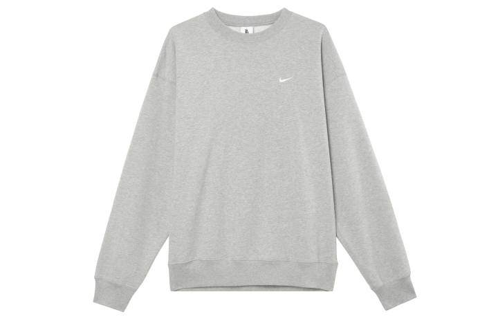 Nike Nike Solo Swoosh Sweatshirt Men's Gray