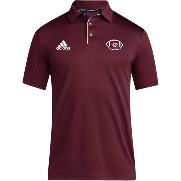 Adidas Adidas Free Shipping With AdiClub Texas A&M Aggies Polo