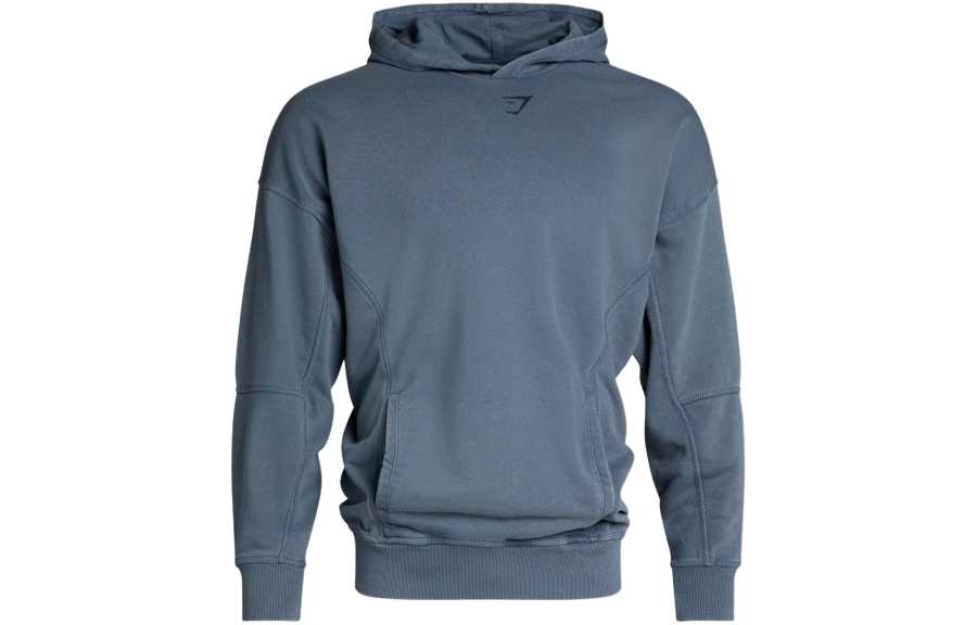 GYMSHARK HERITAGE Sweatshirt Men's Titanium Blue