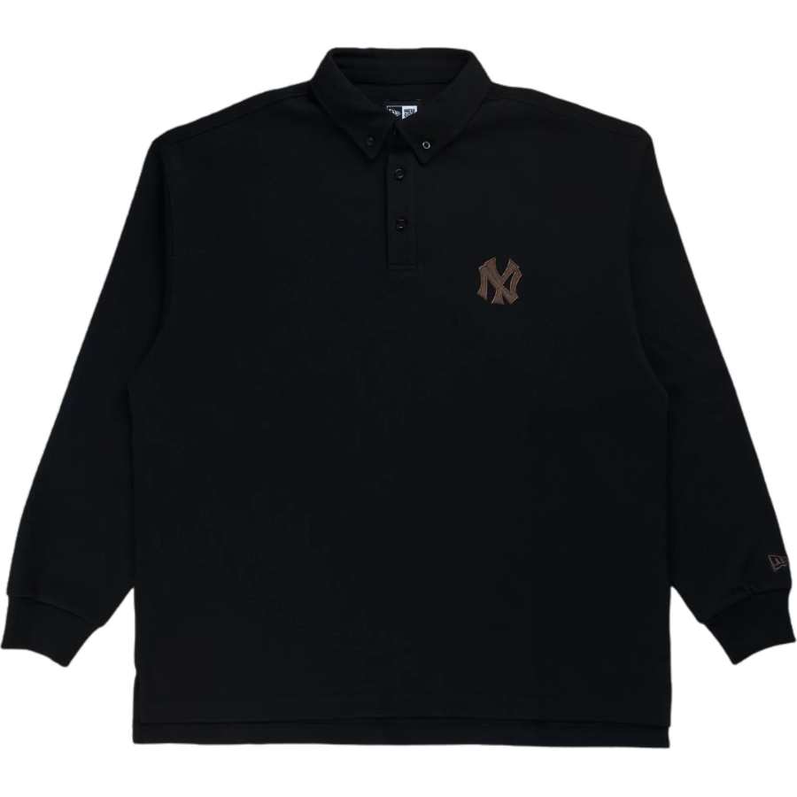 New Era FW24 Polo Shirt Unisex Black
