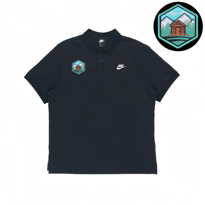 Nike Nike Polo Shirts Unisex Black Polo Collar Moderate