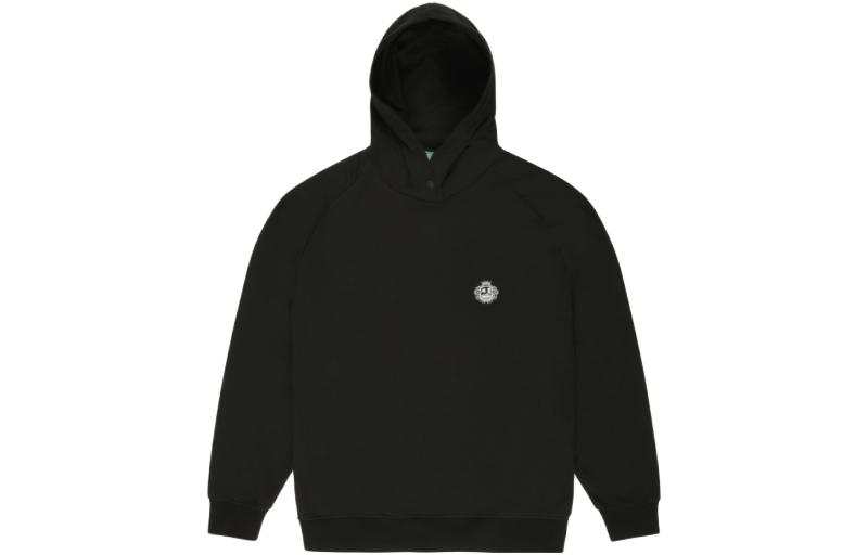 BALLY BALLY Sweatshirts Men's Black Hooded Moderate Regular