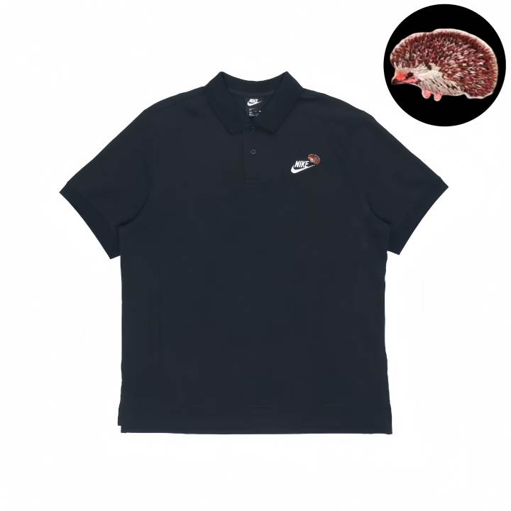 Nike Nike Polo Shirts Unisex Black Polo Collar Moderate