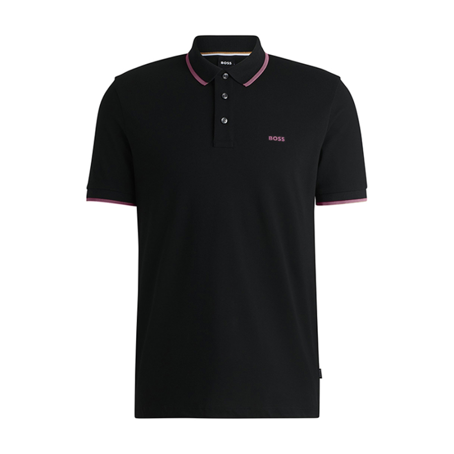 Hugo Boss logo-appliqué polo shirt