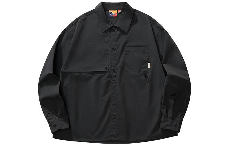 Penfield Shirts Unisex Black Stand Collar Moderate Other