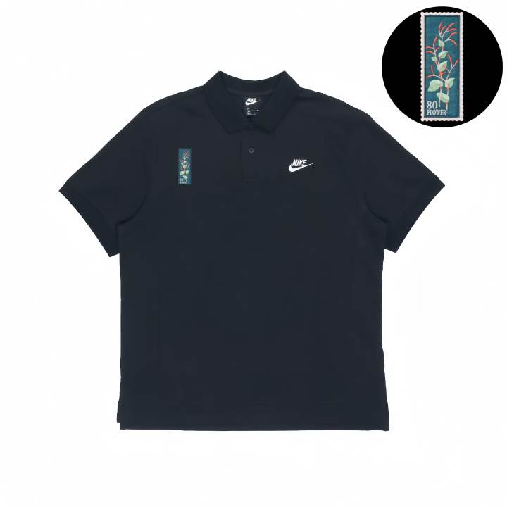 Nike Nike Polo Shirts Unisex Black Polo Collar Moderate