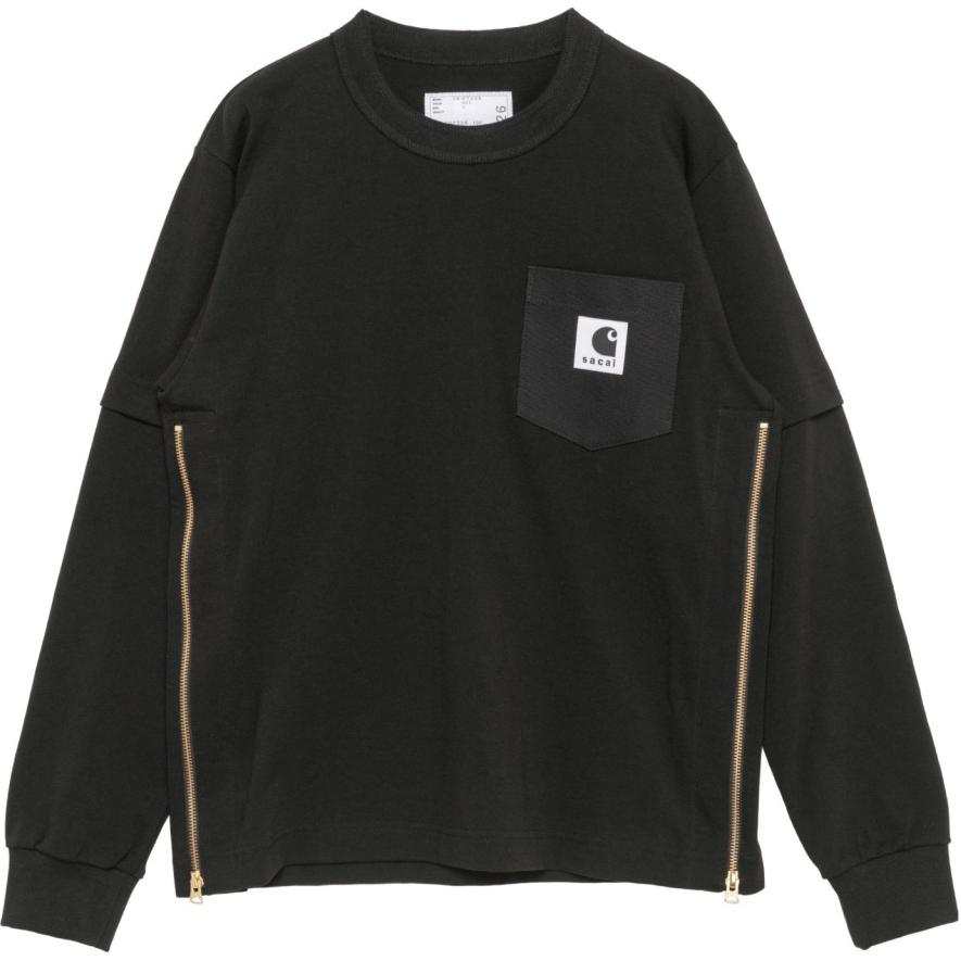 Sacai X Carhartt Wip Long Sleeve T Shirt