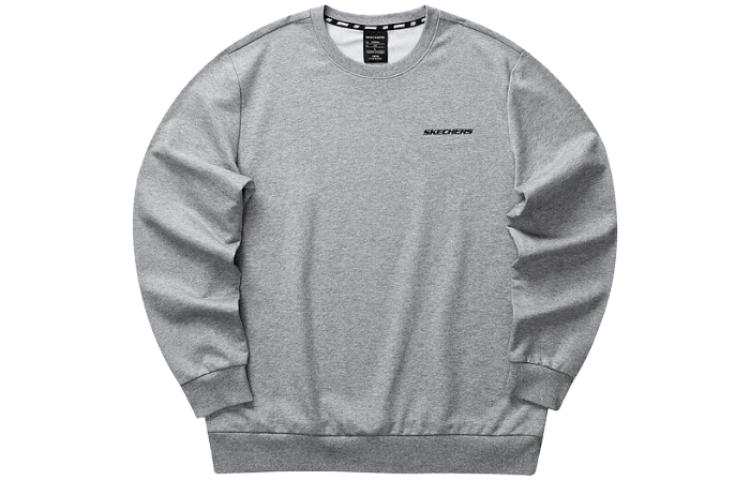 Skechers Colorful Sweatshirt Men's Medium Heather Gray