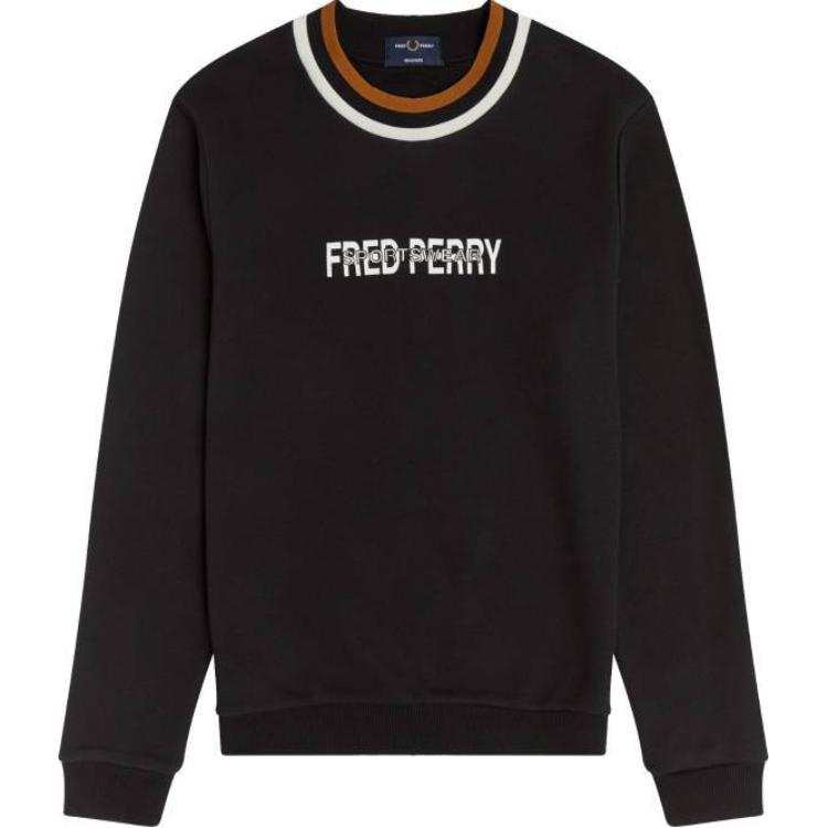 FRED PERRY FRED PERRY Sweatshirt Men's Black