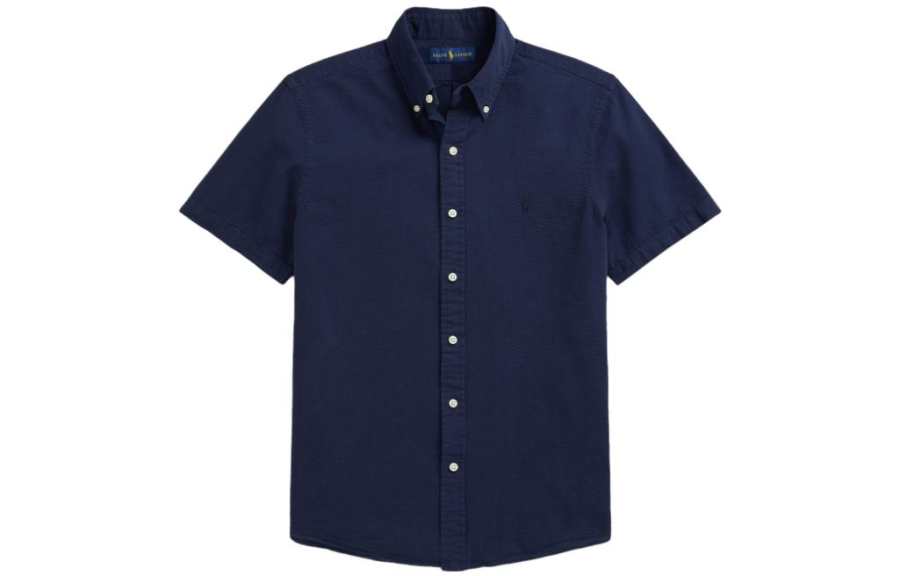Polo Ralph Lauren Shirt Classic Version Men's Marine Blue