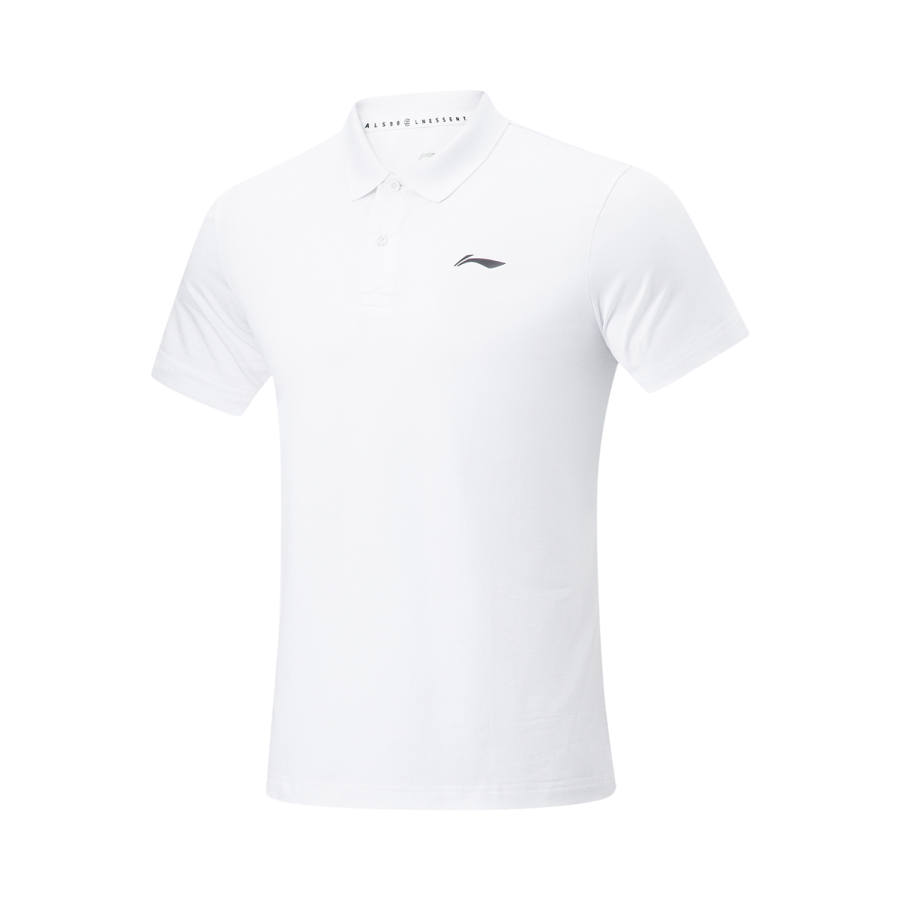 Li-Ning Li Ning Fitness Series Polo Shirt Men's White