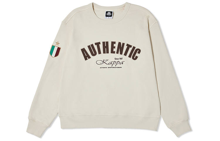 Kappa Kappa Sweatshirts Men's Crew Neck Moderate Regular